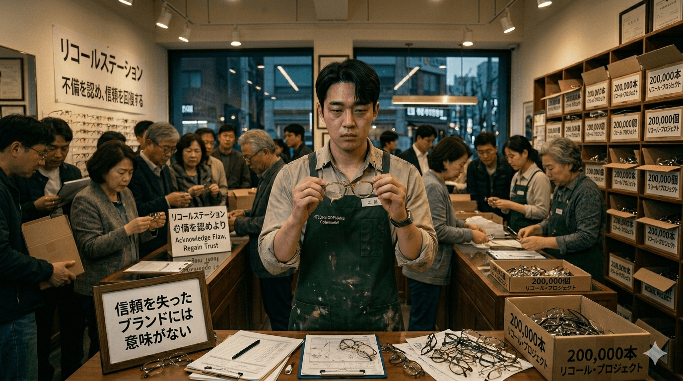 崩れ落ちた信頼