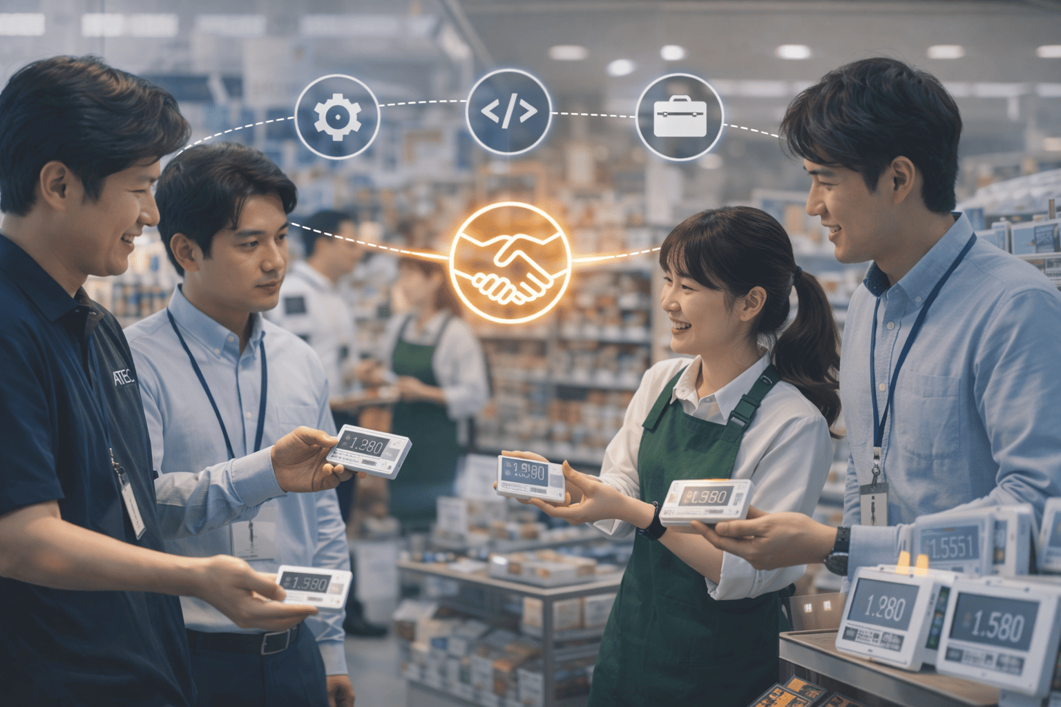 チームと情熱イラスト